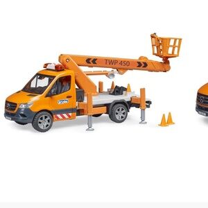 Mercedes Benz sprinter service truck with crane